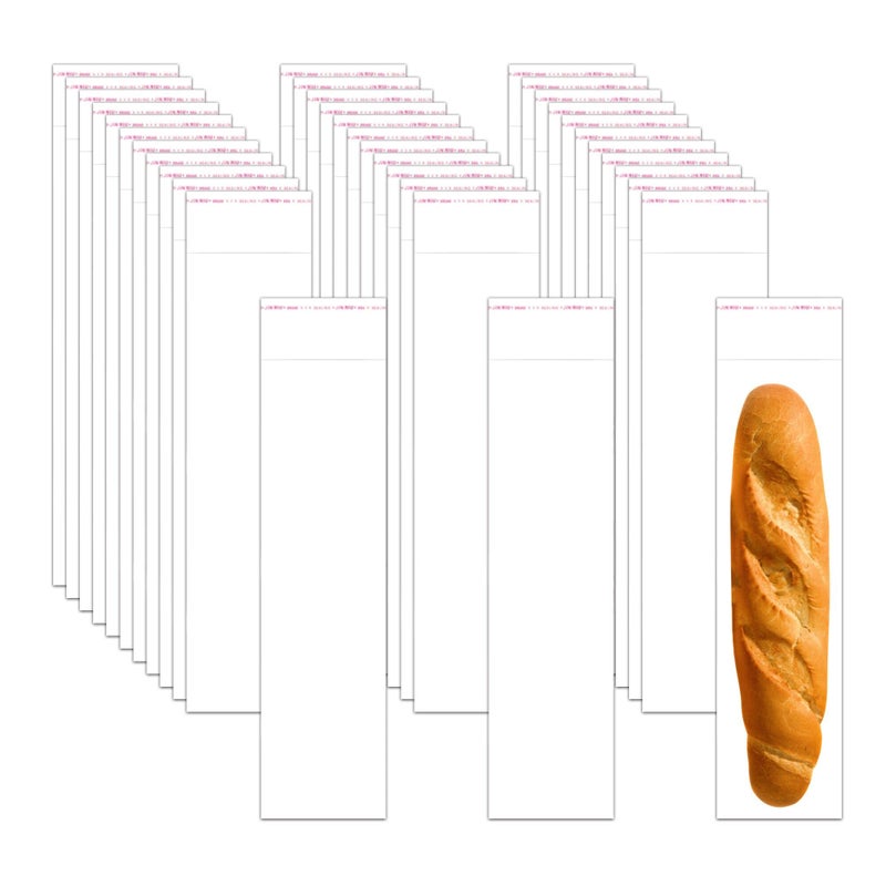 EachDusto Long Self Adhesive Cellophane Bags 3x11 Clear Self Stick Cello Bags 300ct OPP Poly Plastic Bags 2mil for Tie Candle Corn Bakery Utensils Candy Badminton Flatware Macarons