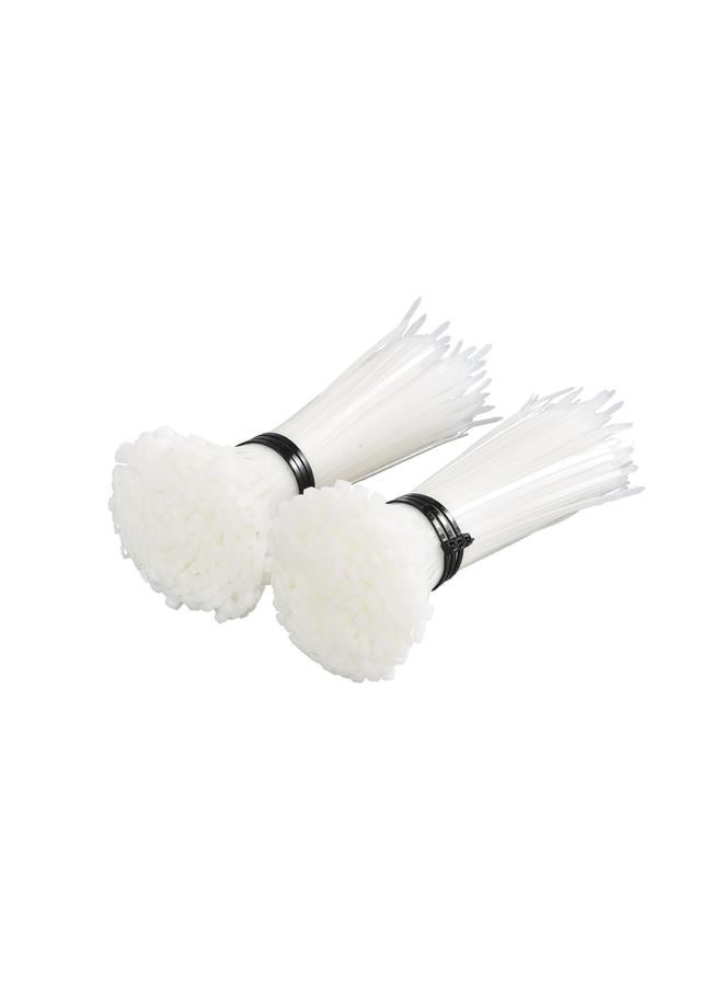 White Nylon Tape Cable Tie In Stock Insulated Cable Tie Self-locking Nylon Tie Tape Cable Tape