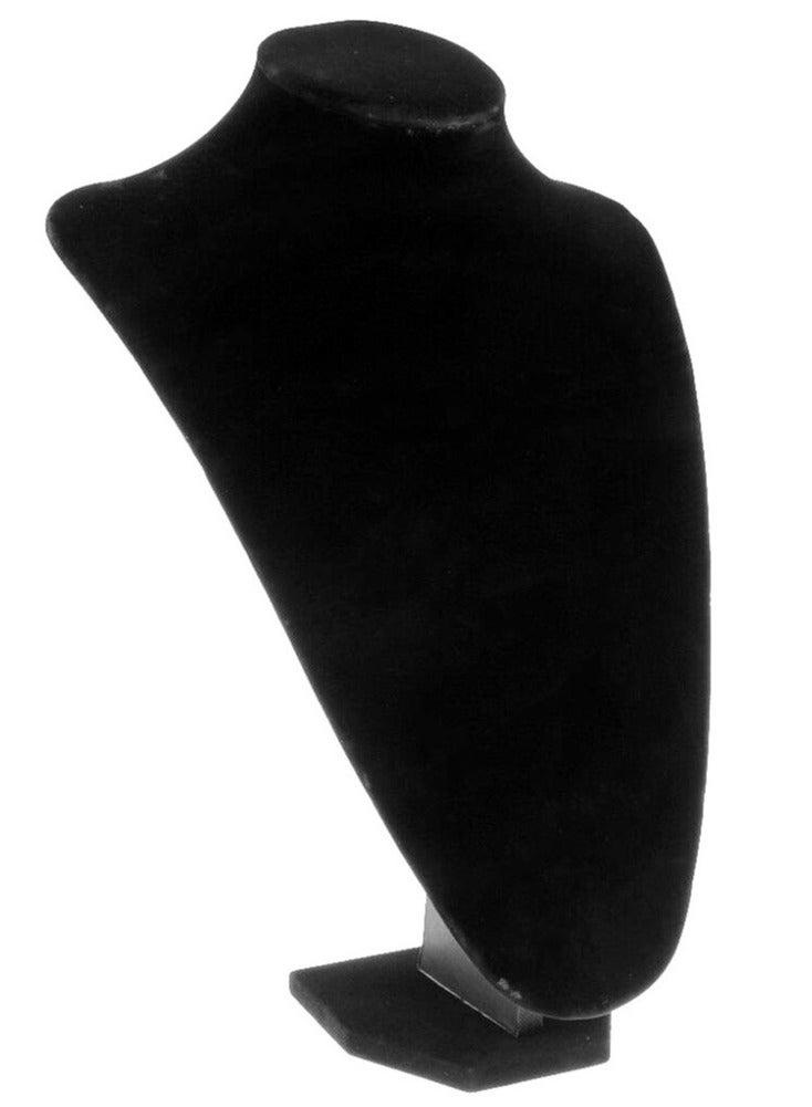 LINGWEI Neck Manniequin Necklace Holder Black 21x34.5cm - Image 1