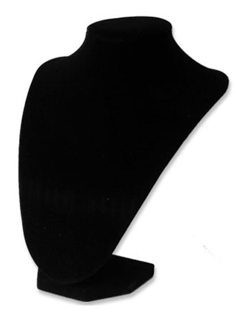 LINGWEI Neck Manniequin Necklace Holder Black 21x34.5cm - Image 2