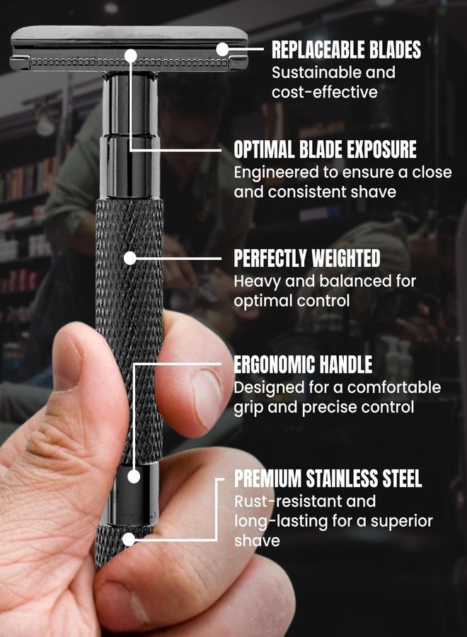 Gentleman Jon Gunmetal Safety Razor - Image 4