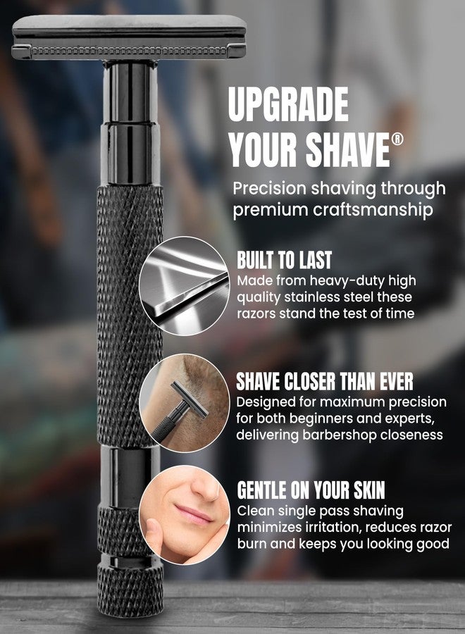 Gentleman Jon Gunmetal Safety Razor - Image 2