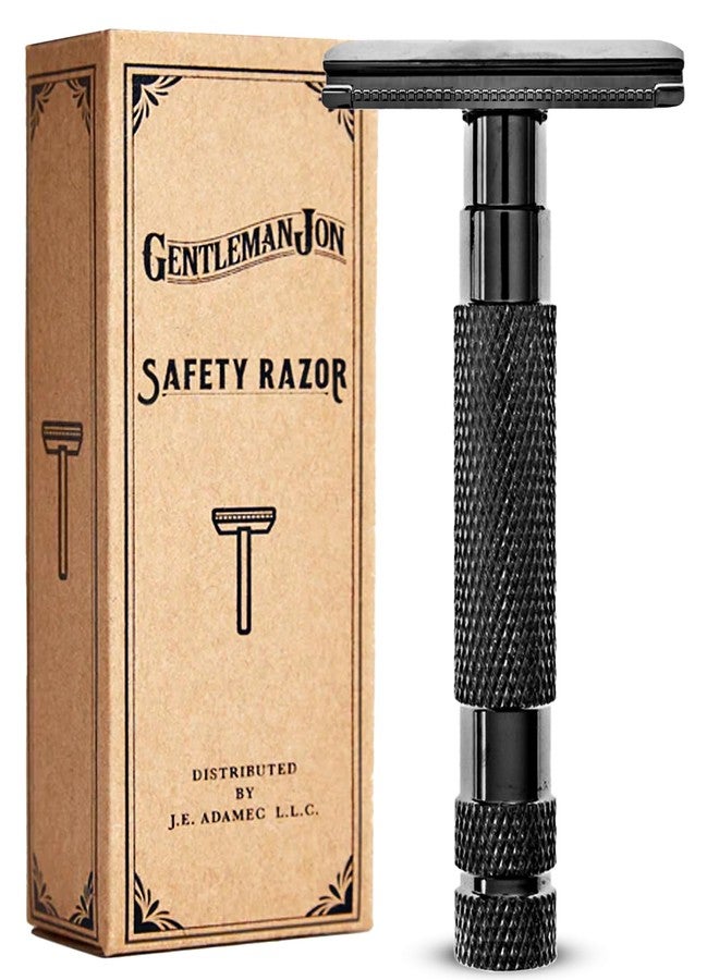 Gentleman Jon Gunmetal Safety Razor - Image 1
