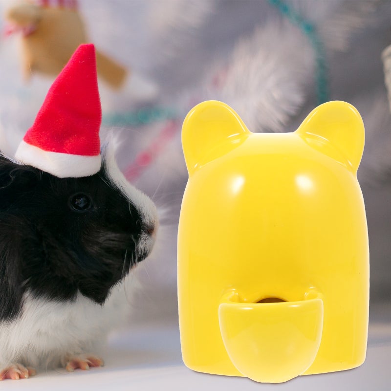 Bowl Chinchilla Waterer Hamster Bowl Food Bowl Chicken Feeding Dish Holder - Image 1