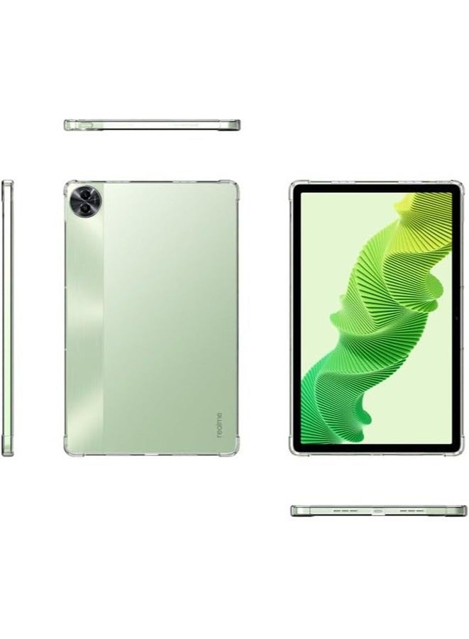 Realme Pad 2 (11.5 2023) Tablet Case Flexible Clear Shockproof Silicone Case Transparent Back Cover - Image 3