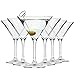 Krosno Martini Cocktail Glasses Set of 6 81 oz Avant Garde Collection Ideal for Cocktails Frozen Desserts Dishwasher Safe Made in Europe - Image 2