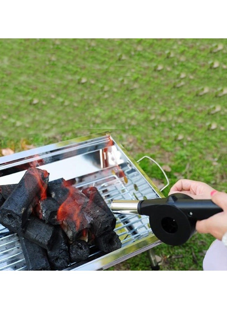 Generic BBQ outdoor barbecue essential manual blower barbecue utensils outdoor barbecue hair dryer small blowing combustion tool  - Image 2
