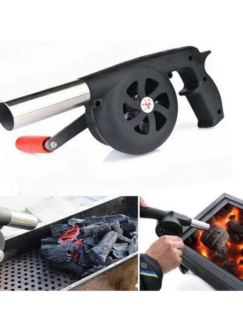 Generic BBQ outdoor barbecue essential manual blower barbecue utensils outdoor barbecue hair dryer small blowing combustion tool  - Image 5
