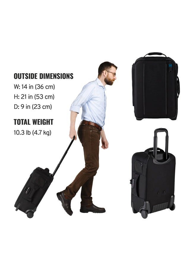 Tenba Roadie Air Case Roller 21 US Domestic Carry-On Camera Bag with Wheels (638-715) - Image 2