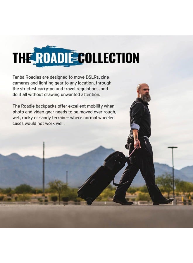 Tenba Roadie Air Case Roller 21 US Domestic Carry-On Camera Bag with Wheels (638-715) - Image 3