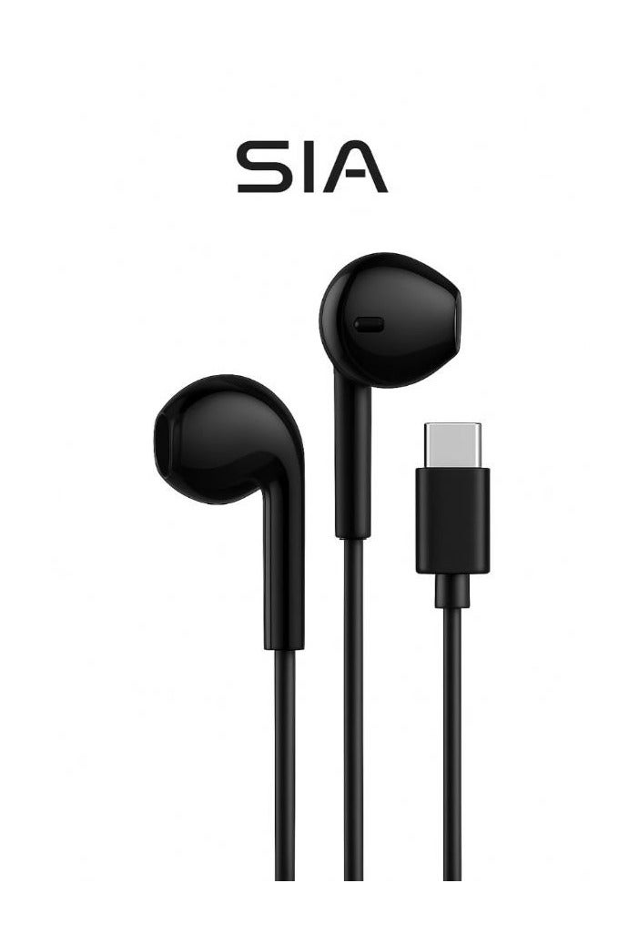 sia SI-120B WIRED HD STEREO EARPHONE TYPE-C