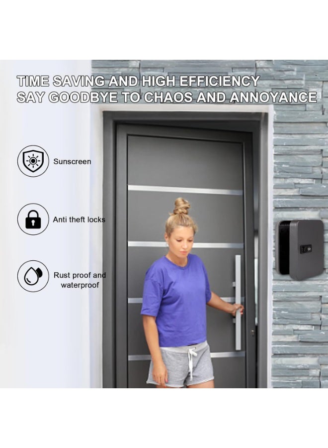 Relex Key Safe Storage Cabinet with 3 Digit Combination Lock 20, Fixings and Key Tags Included - Wall Mounted Security Solution for your Home or Office - Image 5