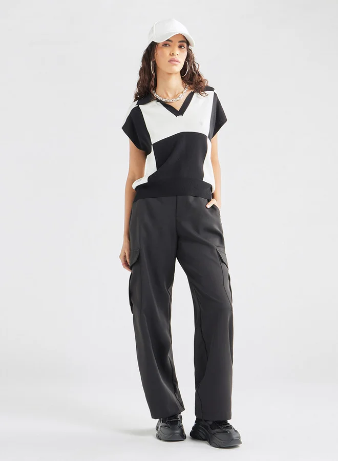 Splash FAV Relaxed Fit Pants with Pockets