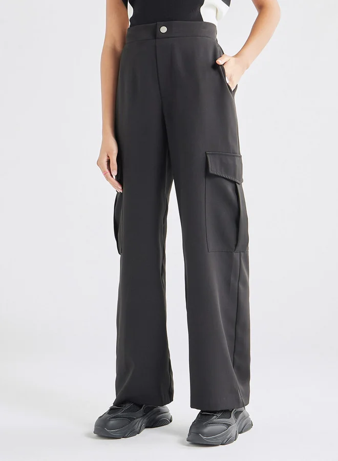 Splash FAV Relaxed Fit Pants with Pockets