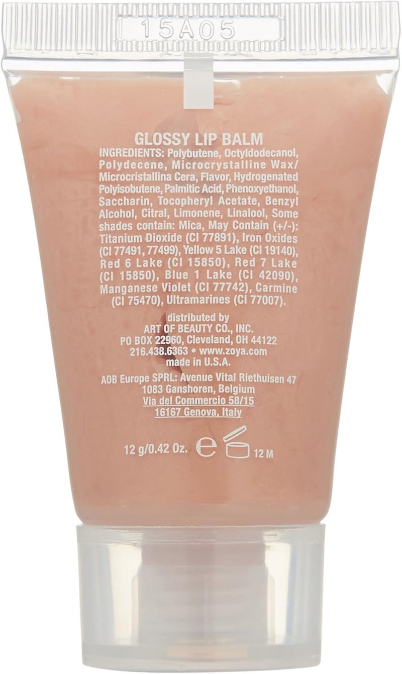 ZOYA Hot Lips Glossy Lip Balm in Fame - Hydrating Lip Treatment, 0.42 Ounce - Image 2