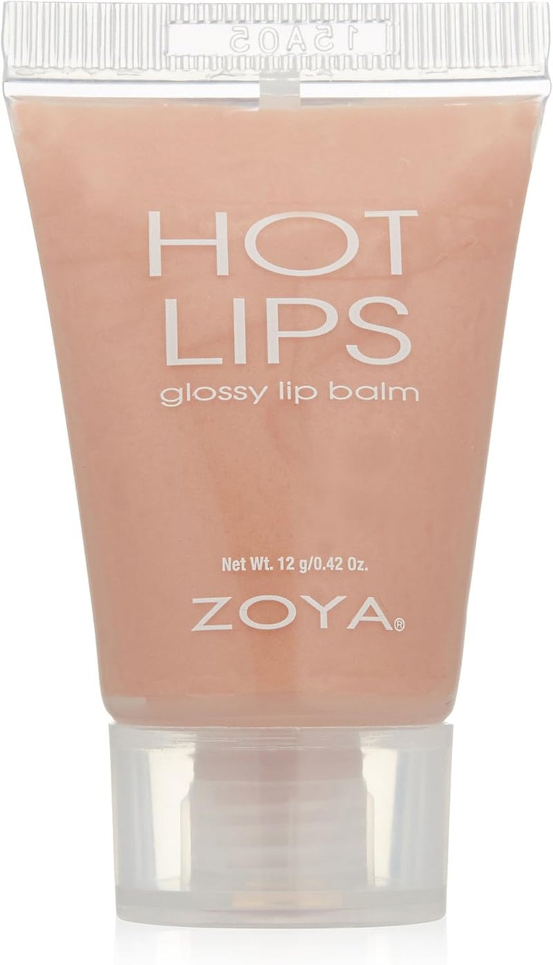 ZOYA Hot Lips Glossy Lip Balm in Fame - Hydrating Lip Treatment, 0.42 Ounce - Image 1