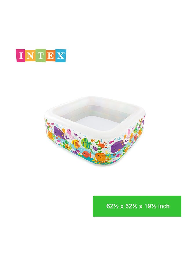 INTEX Clear View Aquarium Pool 159x159x50cm - Image 2