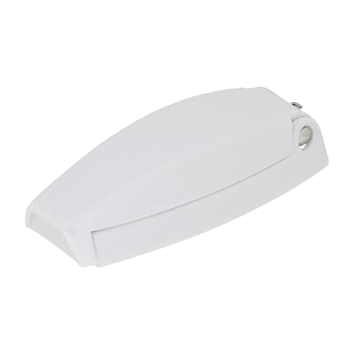 H. Bowes 12 PCS. - RV Camper Trailer Baggage Door Clip COMPARTMENTCATCH Holders 888 White (12) - Image 2