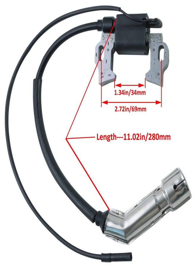 WOTIAN Ignition Coil for Champion Firman 6500W 7000W 7500W 8000W 8500W 9000W 9500W 389cc 439cc 459cc Generators Honda & Clones GX270 GX340 GX390 Harbor Freight Predator 420cc Engines - Image 2