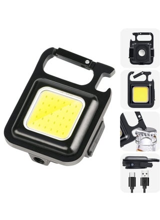 Small Flashlights, 800Lumens Bright Rechargeable Keychain Mini Flashlight 4 Light Modes Portable Pocket Light with Folding Bracket Bottle Opener and Magnet Base - pzsku/Z35B7698F0AAA063D0005Z/45/_/1713447666/86ec2e03-cbbf-46af-ab98-c239c9cefde5
