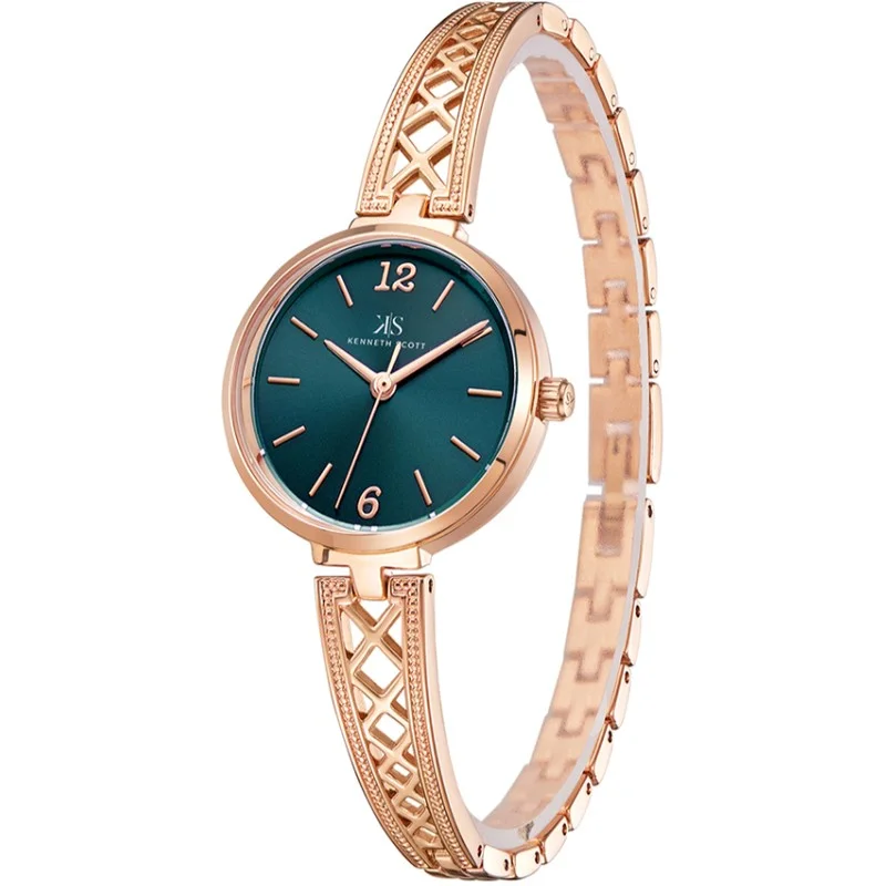 KENNETH SCOTT Women's Alloy Analog Watch K22518-RBKH - 28 mm