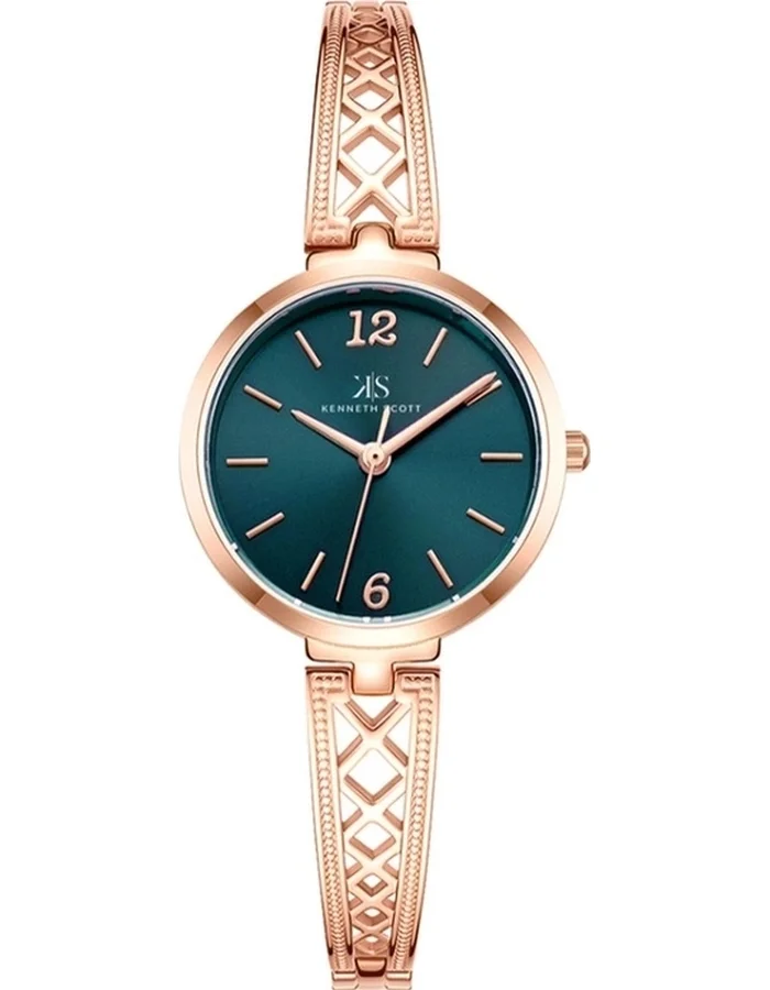 KENNETH SCOTT Women's Alloy Analog Watch K22518-RBKH - 28 mm