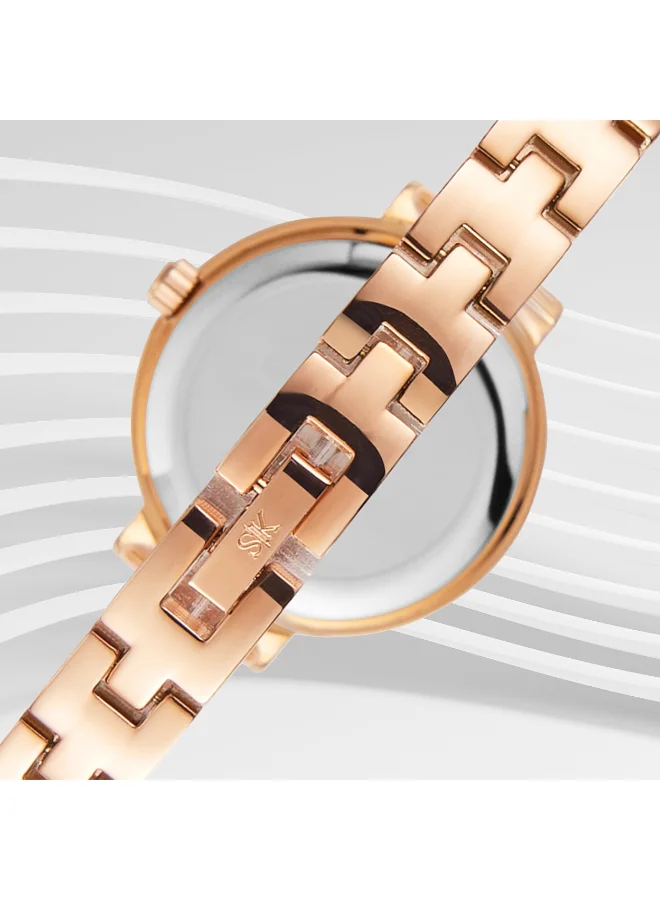 Kenneth Scott  Women's Alloy Analog Watch K22518-RBKH - 28 mm for Women | Best Price UAE