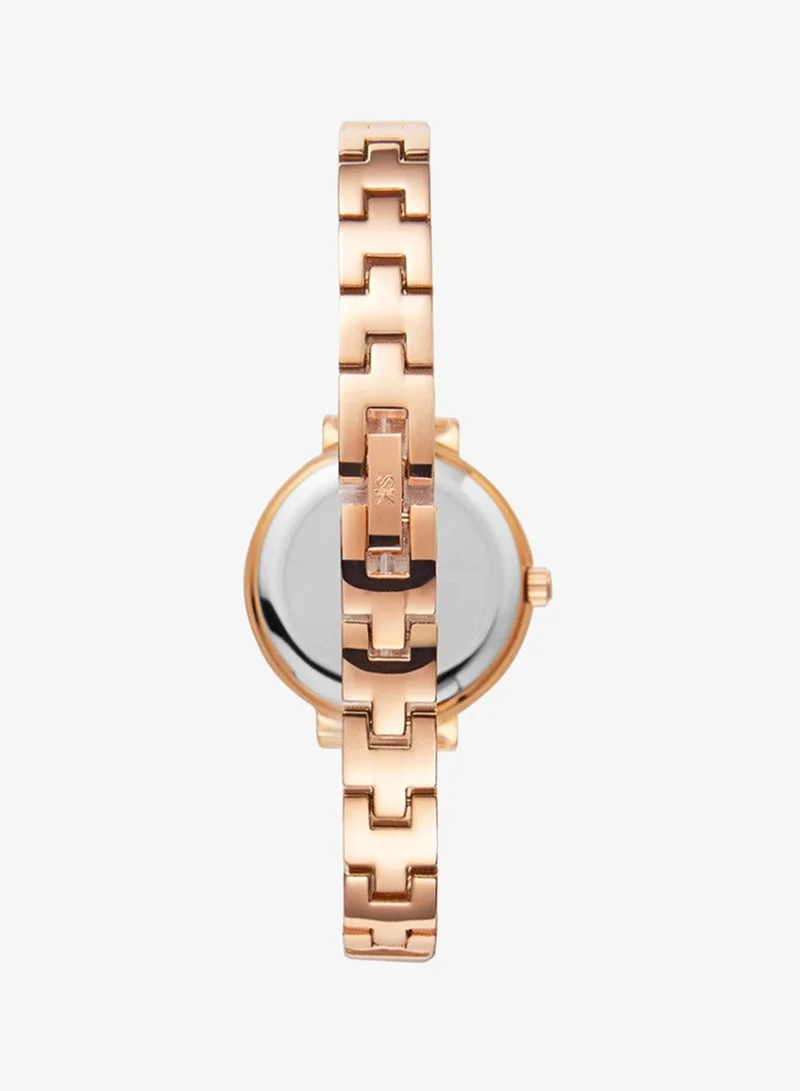 Kenneth Scott  Women's Alloy Analog Watch K22518-RBKH - 28 mm for Women | Best Price UAE