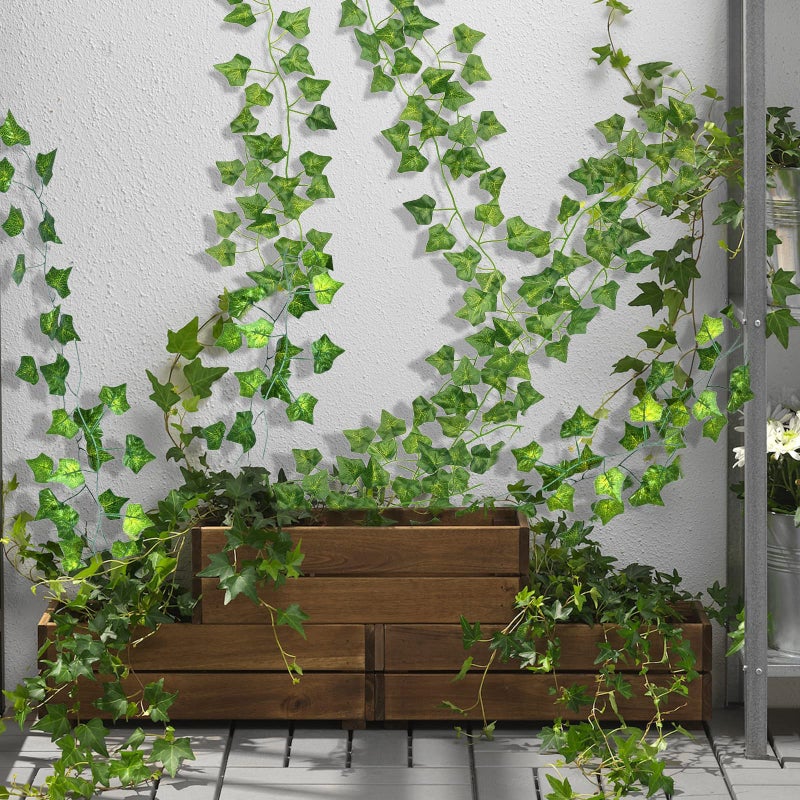 CQURE 18 Pack 126Ft Artificial Ivy Garland  Fake Vines UV Resistant Greenery Leaves Fake Plants Hanging Aesthetic Vines for Home Bedroom Party Garden Wall Room Decor - Image 3