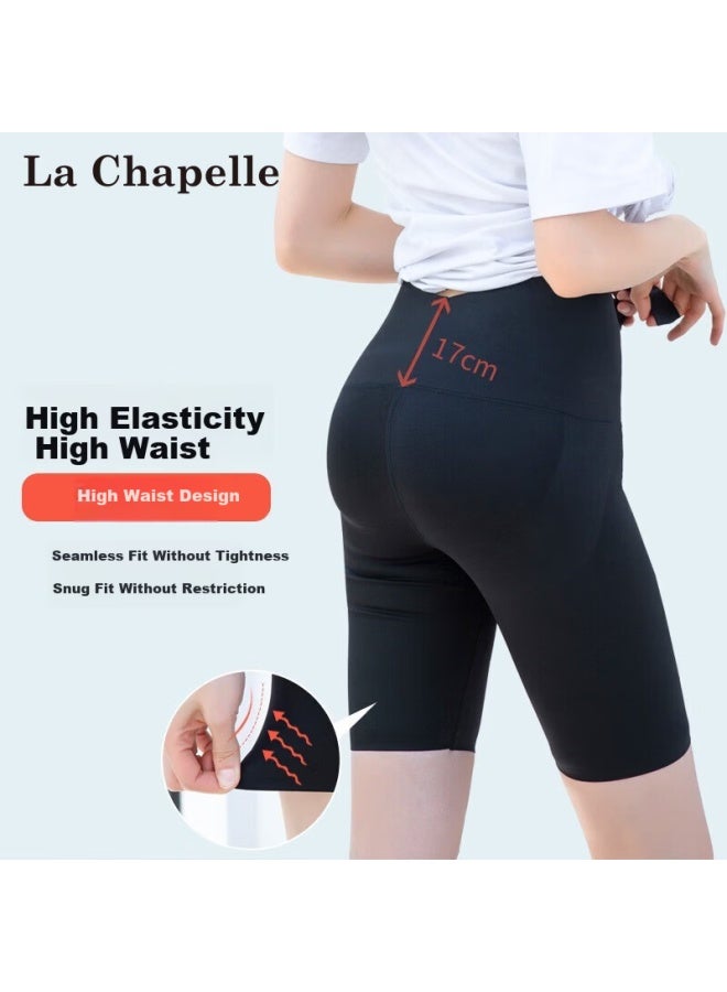 La Chapelle 2-pack High Waist Shaping Tummy Control Lifting Shapewear Panties Postpartum Waist Trainer Yoga Safety Shorts - Image 4