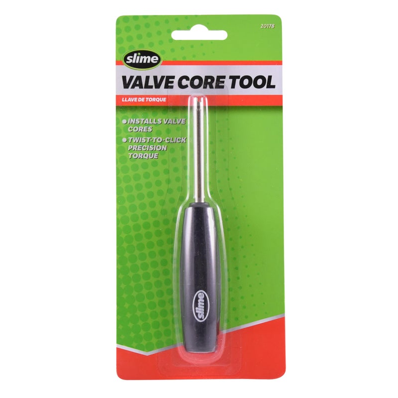 Slime 20178 Valve Core Torque Tool Avoid TPMS Damage Valve Core Removal and Installation Tool