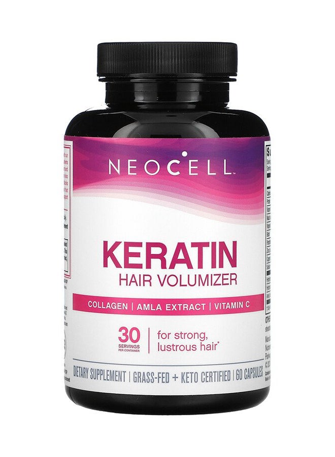 NEOCELL Keratin Hair Volumizer 60 Capsules - Image 1