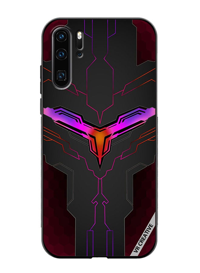 VR CREATIVE Protective Case Cover For Huawei P30 Pro Gaming Ax Design  Multicolour - Image 1