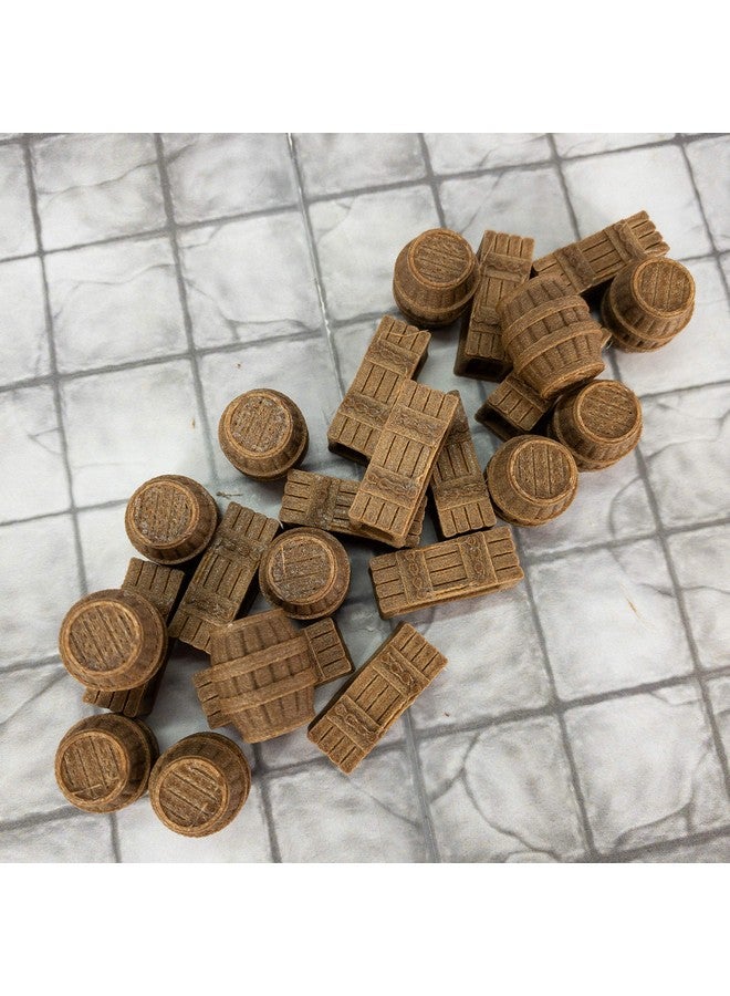 Extruded Gaming Armory Crates And Gunpowder Barrels - Image 5