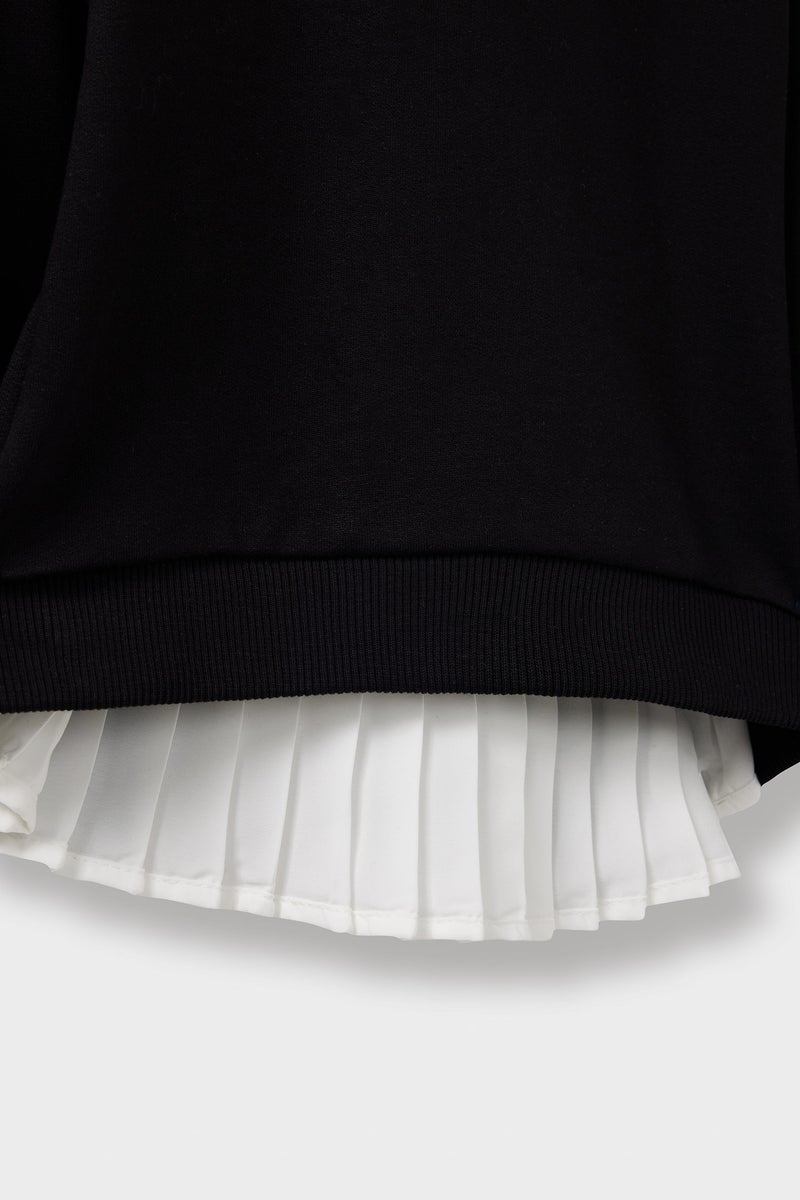 ديفاكتو قميص رياضي بأكمام طويلة ورقبة دراجة عادية للبنات الصغار - Image 4