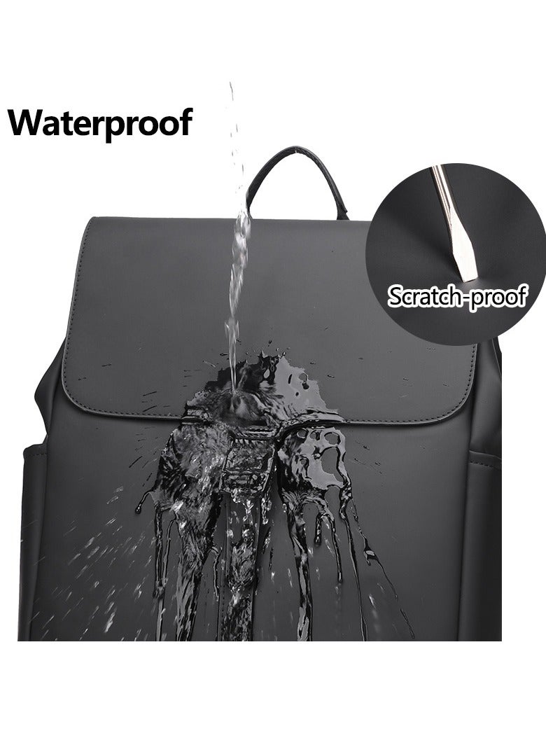 Skycare Sturdy Commuter Backpack for Work, 15.6 inch Laptop Bag for Men Women Working Business Traveling GYM - Image 5