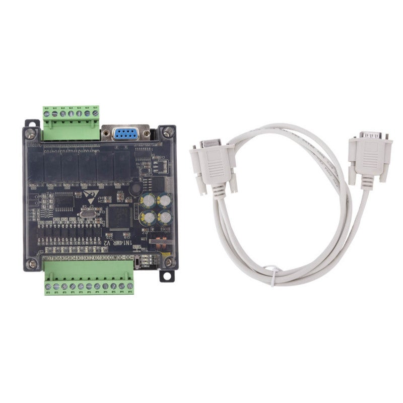 St Programmable Logic Controller Board 8 Input 6 Output - Industrial-Grade 32-Bit MCU Anti-Interference PLC Module for Human-Machine Interface Links - Image 1