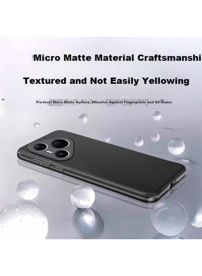 Stiger [Skin Feel Matte] Suitable For Huawei Pura 80 Pro/Pro+ Phone Case Huawei P800 Pro/Pro+ Protective Cover Full Package Anti-Fall Skin-Friendly Matte Anti-Fingerprint Shell For Men And Women - Image 4