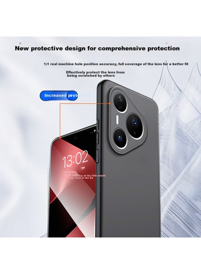 Stiger [Skin Feel Matte] Suitable For Huawei Pura 80 Pro/Pro+ Phone Case Huawei P800 Pro/Pro+ Protective Cover Full Package Anti-Fall Skin-Friendly Matte Anti-Fingerprint Shell For Men And Women - Image 2