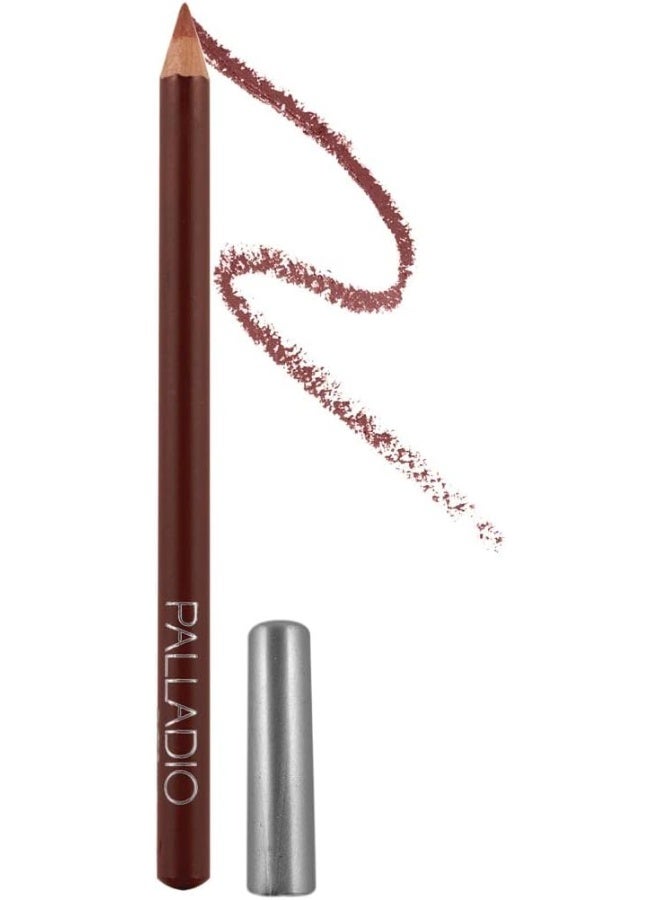PALLADIO Lip Liner Pencil Wooden | Firm Yet Smooth | Contour & Line With Ease | Perfectly Outlined Lips | Hydrating Rich Pigmented Color Shade | Long Lasting | Suede - Image 1
