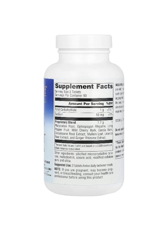 PLANETARY HERBALS Planetary Herbals, Mullein Lung Complex™, 180 Tablets  - Image 2