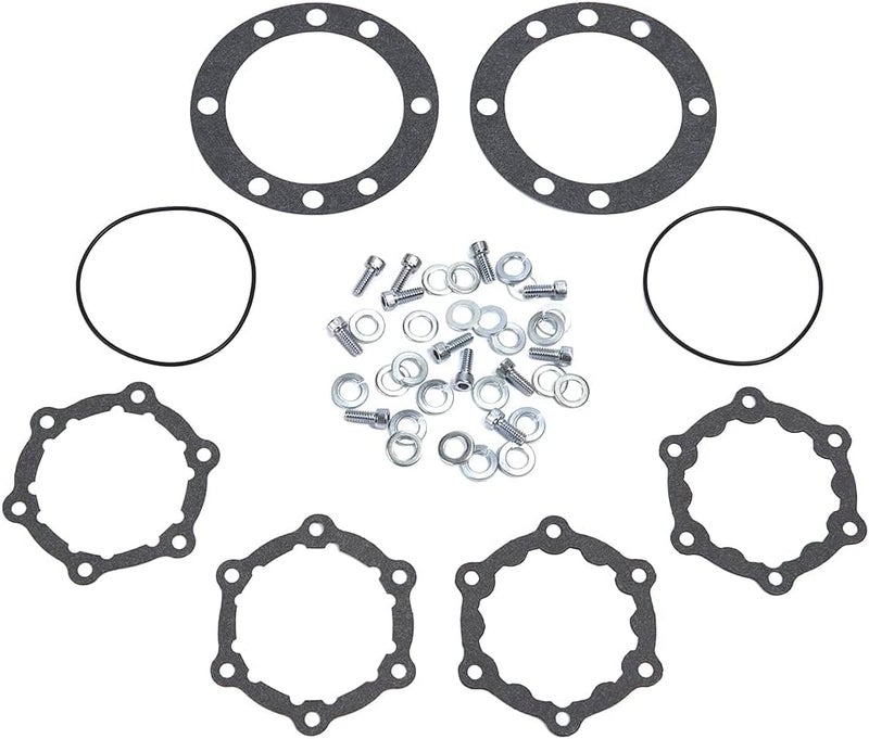 7309 Locking Hub Service Kit with Snap Rings, Gaskets, Retaining Bolts and O-Rings