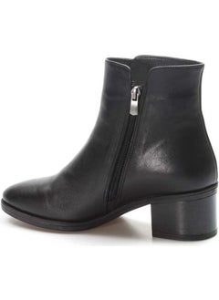 Fast Step Genuine Leather Fur Black Women's Classic Boots 757kza2655  - Image 3