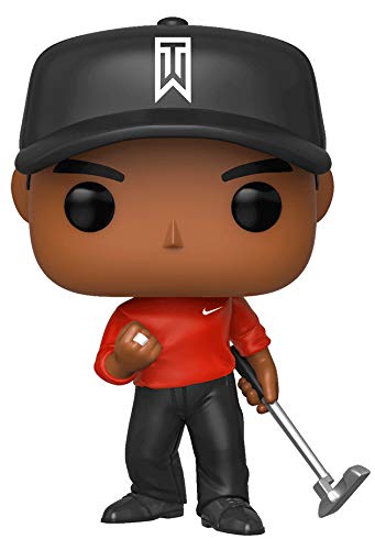 Funko Pop Golf Tiger Woods Red Shirt - Image 2