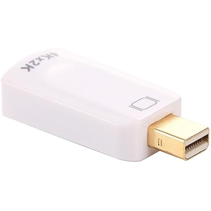 rayihni MINI DP THUNDERBOLT MINI DISPLAY PORT MALE TO HDMI FEMALE ADAPTER CONVERTER (MINI DP TO HDMI) - Image 2