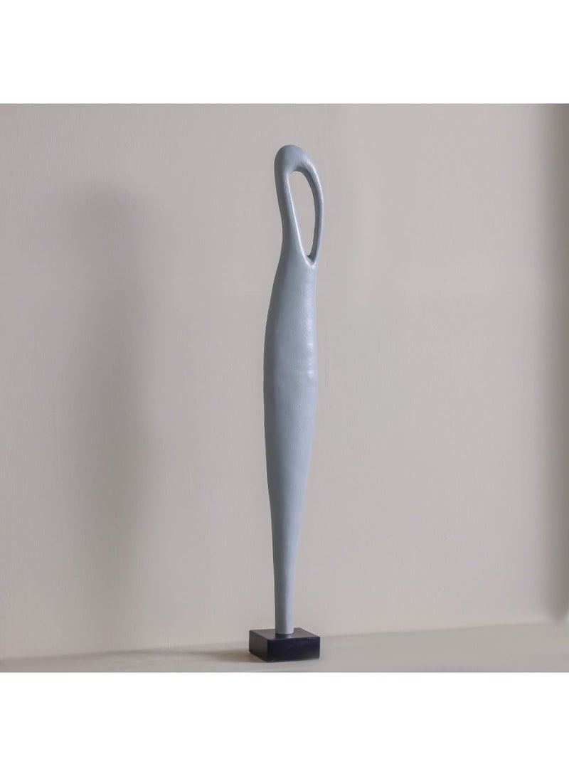 DANUBE HOME Stark Aluminium Leaf Sculpture – Modern Decorative Aluminium Art with Elegant Leaf Design, Perfect for Indoor Home Decor, Office Accent, Garden Decoration & Luxury Interiors - Image 2