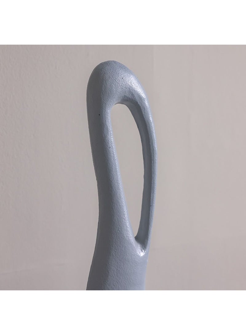 DANUBE HOME Stark Aluminium Leaf Sculpture – Modern Decorative Aluminium Art with Elegant Leaf Design, Perfect for Indoor Home Decor, Office Accent, Garden Decoration & Luxury Interiors - Image 3