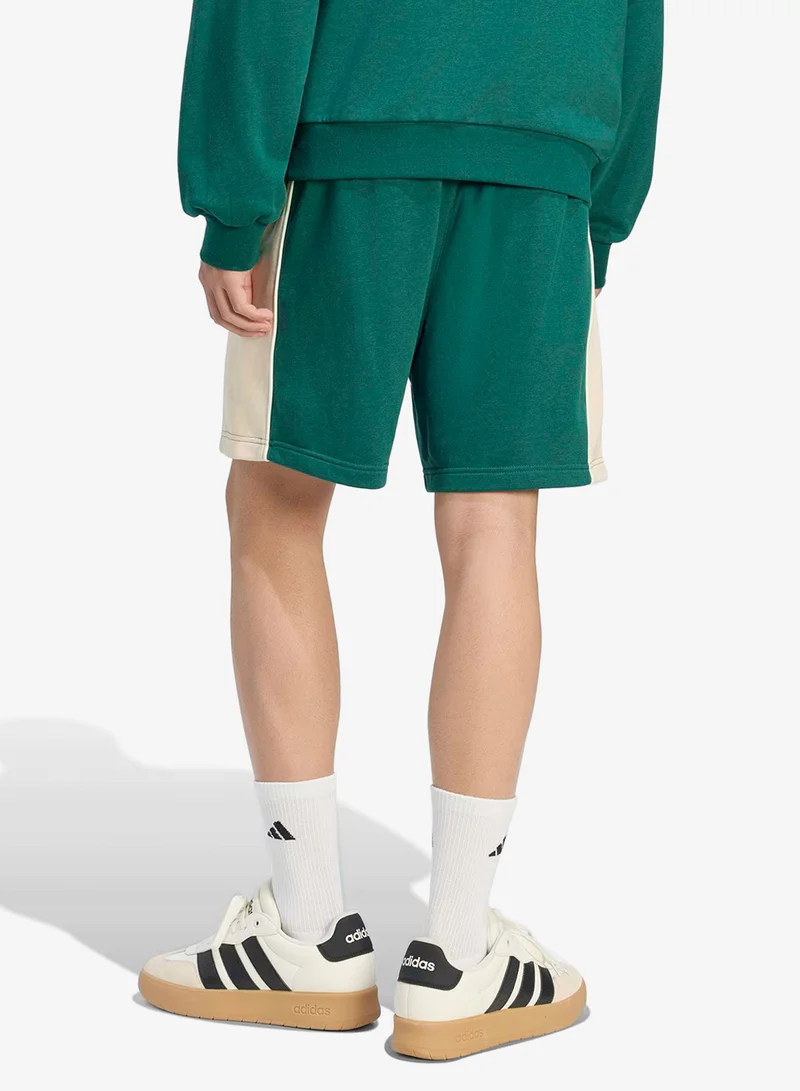 Adidas Seasonal Essential Colourblock Fleece Shorts