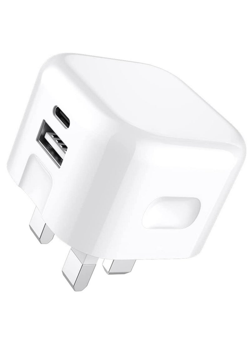 Gravity For Nothing Phone 2 / Nothing Phone 1 Charger, 35W Dual Port USB C + USB C Charger Plug, Type C PD Adapter Travel GaN Fast Charger Power Adapter Foldable Phone Charger Plug - Image 1