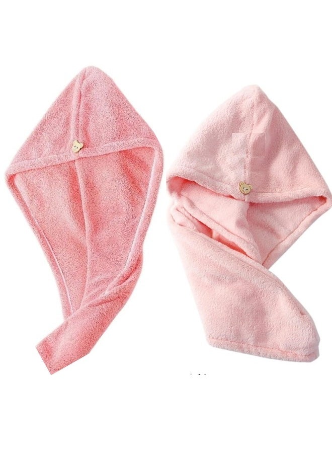 Lifenpure Lifenpure™ micro fiber hair wrap 2 pcs super absorbent towel for women  - Image 1